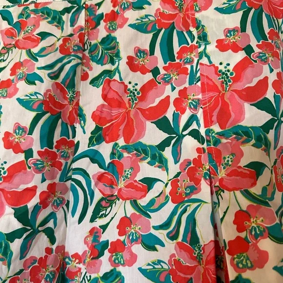 Bernie Dexter pinup style hibiscus skort size 1X - Picture 5 of 11